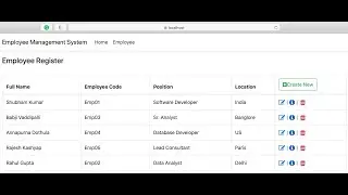 ASP.NET Core 3.1 MVC | EntityFrameworkCore | Visual Studio 2019 for Mac | CRUD Operations | MySQL
