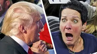Why do so many people cry in front of Donald Trump?