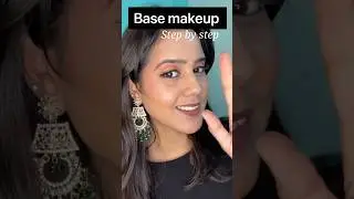 How to achieve flawless makeup base step by step!! ✨ #makeuptutorial #makeupbase #tutorial #ytshorts