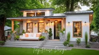 The Most Elegant French Country Tiny Home Tour | Timeless Luxury in a Small Space