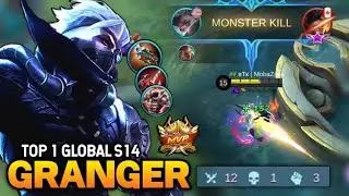 GRANGER BEST BUILD 2021 | TOP 1 GLOBAL GRANGER GAMEPLAY | MOBILE LEGENDS✓