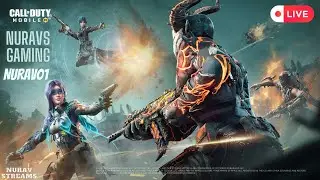 [LIVE] CODM Rank Push and Customs | NURAV STREAMS | NURAV01