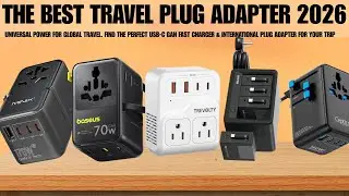 The BEST Travel Plug Adapter 2026 (RANKED!) - Don't Travel Without One!