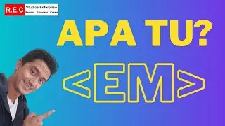 APA TU EM Tag? - APA TU (HTML+CSS) | REC Studios MY