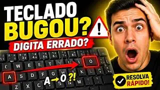 Teclado digitando errado? Veja como corrigir em segundos
