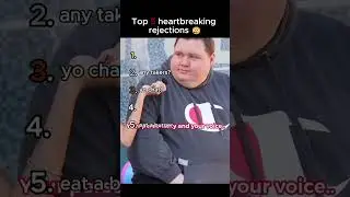 Rejection ranking😢