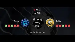 Dunav : Polako (Prva Liga 6x6 PAL II TAS)