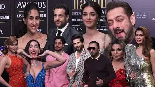 IIFA ROCKS GREEN CARPET IN DUBAI FULL UNCUT VIDEO | Salman Khan, Sara Ali Khan, Tiger Shroff