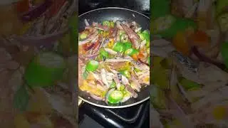 How i made salt mackerel rundown,my versi&oacute;n. #jamaican #jamaicanfood #saltmackerel #mackerelfish