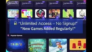 Free Games Hub: 5000+ Games in One App (No Download Required!)