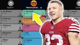 2025 Fantasy Football Mock Draft | 10 Team | PPR (Pick 7)