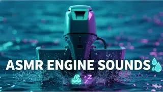 ASMR Ship Engine Sounds: Deep Sleep & Stress Relief | Relaxation for Insomnia, Study, Focus