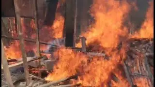 House set ablaze by mob at Assam's Dhemaji