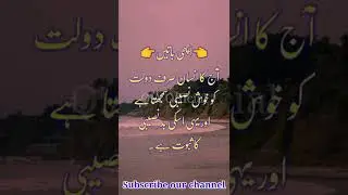 Aj ka insan siraf |Dolat |Money quotes in urdu |Qadeer ali official #urduquotes #virel #shortvideos