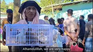 COAST Foundation is implementing a livelihood and nutrition project for 120 Rohingya camp families