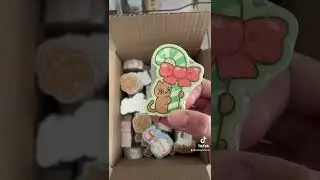 Cute holiday stickers are now available on stickyriceco.com 💗 #stickers #stickershop #vinylstickers
