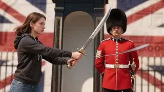 Woman Attempts to Grab Sword from Royal Guard&mdash;What Happens Next Leaves Her in Shock and Regret