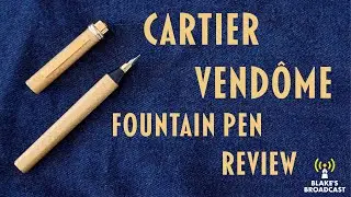 Обзор перьевой ручки Cartier Must de Cartier Vend&ocirc;me