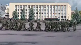 Складання присяги курсантів державної академії прикордонних військ імені Богдана Хмельницького