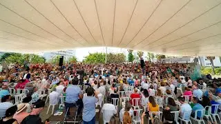 Alberto Núñez Feijóo clausura un mitin en Cádiz