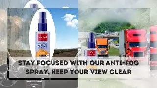 Anti-Fog Spray - Anti-Fog Spray for Glasses & Non-Anti Reflective Lenses, Eyewear and Goggles