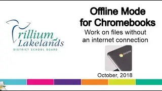 Автономный режим для Google Docs для Chromebook