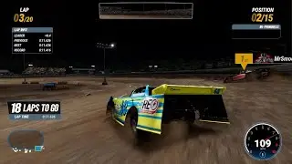 World of Outlaws Dirt Racing 24 | Xtreme Dirt Racing League R1 | Pro Late Models Bmain Race