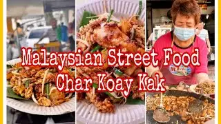 CHAR KOAY KAK | Fried Rice Cake | Malaysian Street Food | Penang Malaysia 🇲🇾