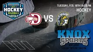 KNOX Live Sports--Fargo Davies vs Fargo North hockey EDC Quarters