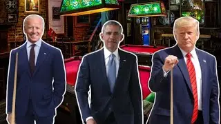 The Presidents Play Pool (AI Voice Meme)