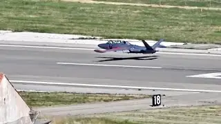 Fighter Pilot Forgets Landing Gear