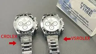 CRolex против VSRolex - Rolex Daytona 126500 Panda - СРАВНЕНИЕ