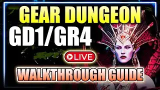 Gear Dungeon 1 (GEAR RAID 4) LIVE GUIDE & WALKTHROUGH #gd1 #gr5 #wor