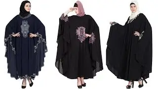 Top latest abaya design burqa design 2019 in Pakistan irani style 2019 | Umara Design