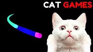 CAT GAMES - Colorful String. Videos for Cats🐱