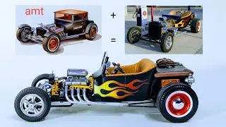 AMT 1925 model T chopped T, can I make it look like my real 1923 T Bucket?