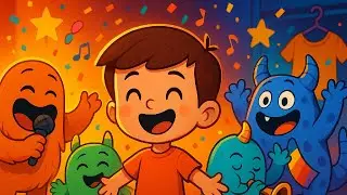 Closet Monster Talent Show Song 🎶 | Silly Music Fun by BrightTales