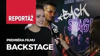 Čo prezradili Ben Cristovao a Mary Havranová na premiére filmu Backstage?