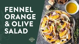 Fennel, Orange & Olive Salad with Toasted Pecan Breadcrumbs