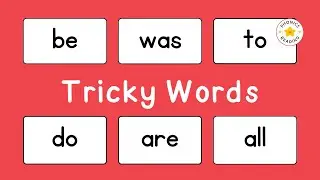 Tricky Words | Sight Words | Set #2 | Reading with Tricky Words | Phonics Reading