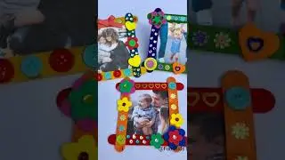 Photo frame ideas for kids#frame#diy#icecreamtoys #tammanabhatia