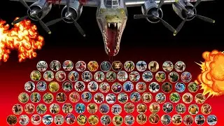 Escape from Bombardino Crocodilo! - ALL 120 Italian Brainrot Survival Marble Race