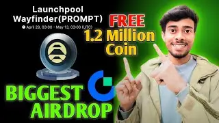 🔥 Free 1.2 Million Prompt Coin Airdrop ‼️PROMPT Launchpool‼️  Candydrop Explained