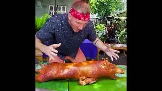 Seafood Stuffed Lechon by PhilippinesMad Food Scientist!🐖