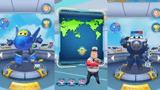 SuperWings: jett run Game - jarome and Paul the best Delivery #superwings #jettrun