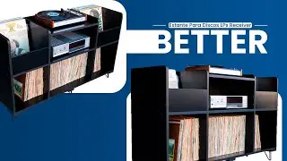 A MELHOR ESTANTE PARA DISCOS DE VINIL