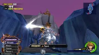 Kingdom Hearts 2 FM: Mushroom 9; lvl 1 [Critical Mode] Kingdom Key Only
