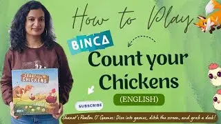Bincas' Count your Chickens - How to play| English | Family / Friends / Kids / Group fun game