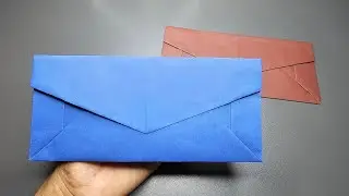 Origami tutorial envelope | origami envelope rectangle instructions | How To