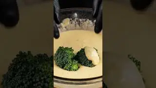satisfying dipping sound #veggieasmr #asmr #foodasmr